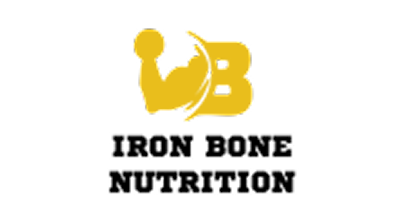 Iron bone nutrition logo